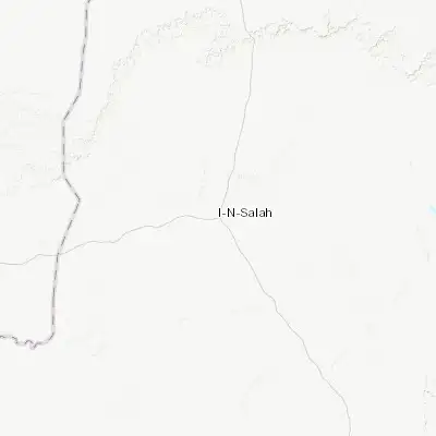 Map showing location of In Salah (27.196780, 2.479130)
