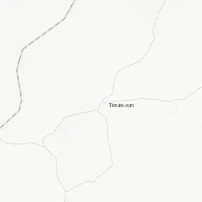 Map showing location of Timimoun (29.263880, 0.230980)