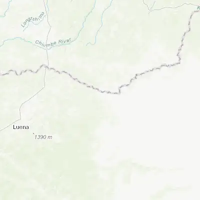 Map showing location of Lumeji (-11.557680, 20.780960)