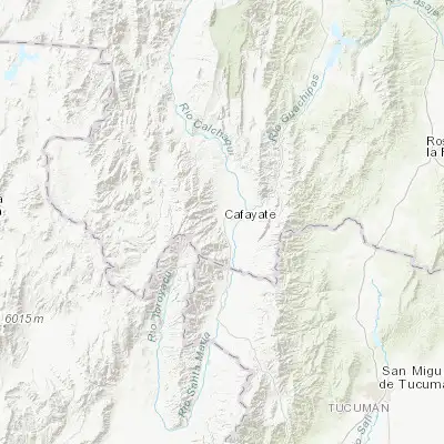 Map showing location of Cafayate (-26.072860, -65.977660)
