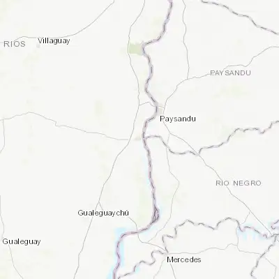 Map showing location of Concepción del Uruguay (-32.484630, -58.232170)