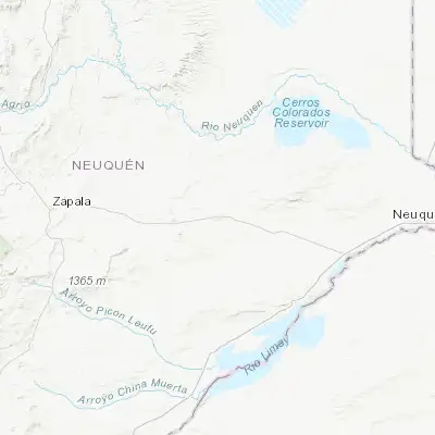 Map showing location of Cutral-Có (-38.934240, -69.230520)