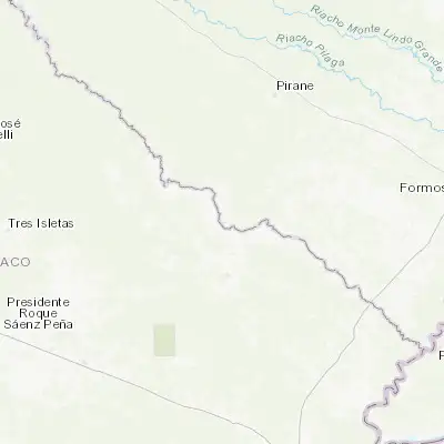 Map showing location of El Colorado (-26.308080, -59.372910)