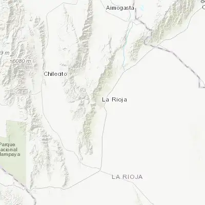 Map showing location of La Rioja (-29.411050, -66.850670)
