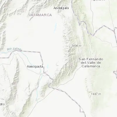 Map showing location of Pomán (-28.394550, -66.220520)
