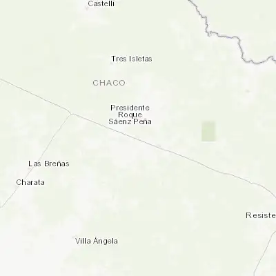Map showing location of Quitilipi (-26.869130, -60.216830)