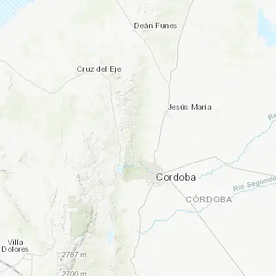 Map showing location of Río Ceballos (-31.164860, -64.322410)