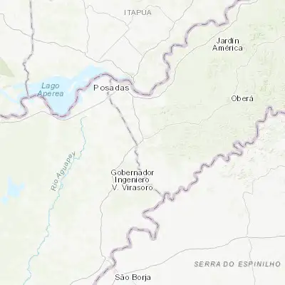 Map showing location of San José (-27.769790, -55.782600)