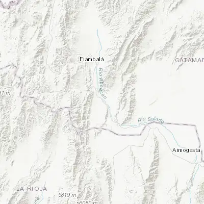 Map showing location of Tinogasta (-28.063190, -67.564880)