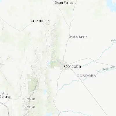 Map showing location of Villa Allende (-31.294580, -64.295380)