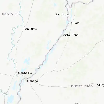 Map showing location of Villa Hernandarias (-31.230970, -59.984640)