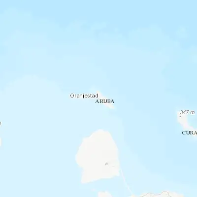 Map showing location of Oranjestad (12.523980, -70.027030)