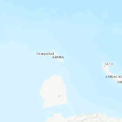 Map showing location of San Nicolas (12.436240, -69.907130)