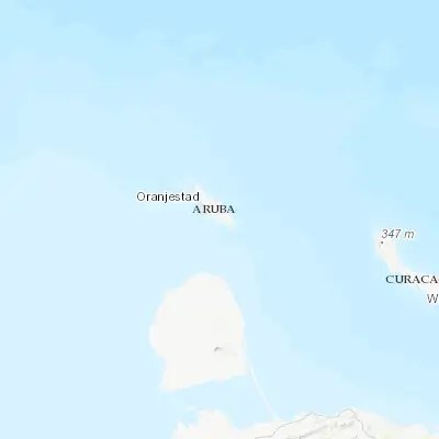 Map showing location of Savaneta (12.450260, -69.938110)