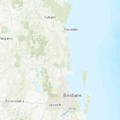 Map showing location of Beerwah (-26.858810, 152.961440)