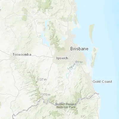 Map showing location of Bundamba (-27.609470, 152.811330)
