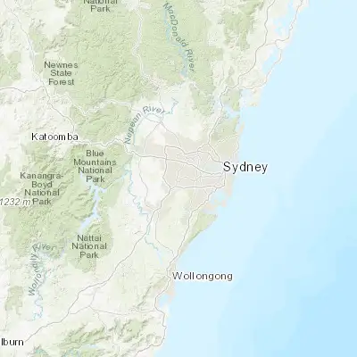 Map showing location of Cabramatta (-33.897430, 150.934460)