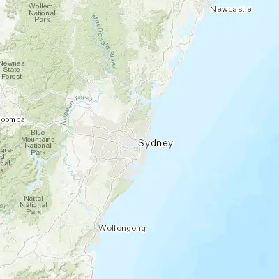 Map showing location of Cammeray (-33.821320, 151.216090)