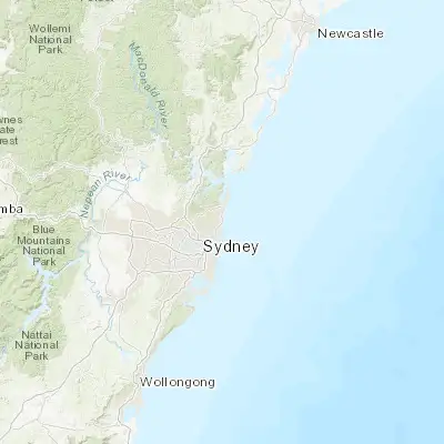 Map showing location of Collaroy (-33.732050, 151.301180)