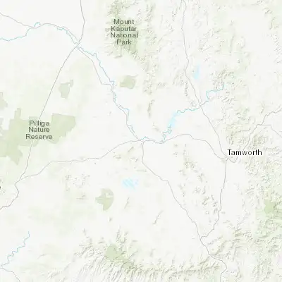 Map showing location of Gunnedah (-30.980650, 150.258380)