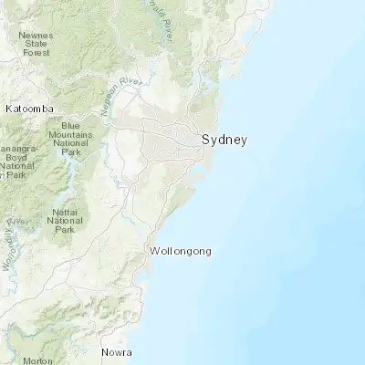 Map showing location of Gymea Bay (-34.052090, 151.087950)