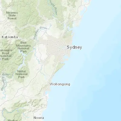 Map showing location of Gymea (-34.036370, 151.085280)