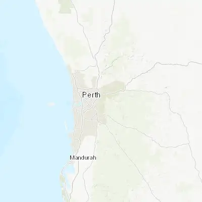 Map showing location of Kalamunda (-31.973720, 116.058450)
