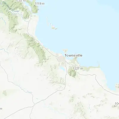 Map showing location of Kirwan (-19.303230, 146.725310)