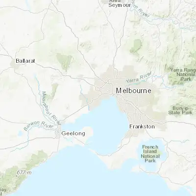 Map showing location of Laverton (-37.862010, 144.769790)