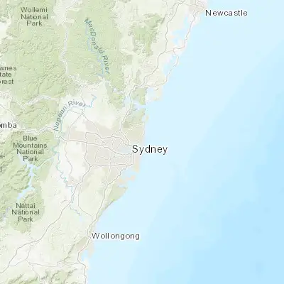 Map showing location of Manly (-33.797980, 151.288260)