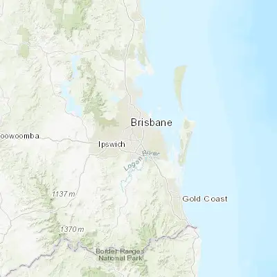 Map showing location of Mount Gravatt East (-27.540500, 153.082210)