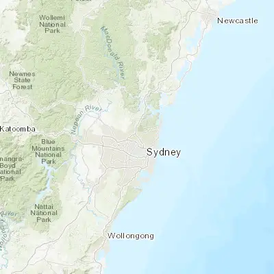 Map showing location of Turramurra (-33.733420, 151.128490)