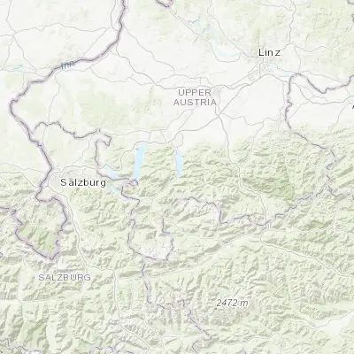 Map showing location of Ebensee (47.807160, 13.779000)