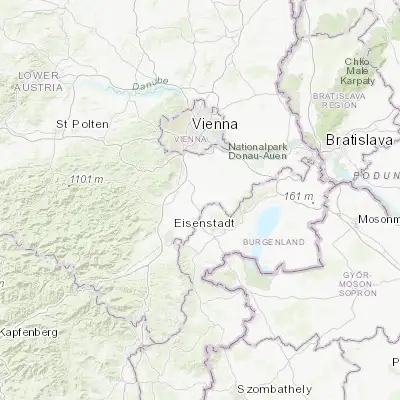 Map showing location of Ebreichsdorf (47.955790, 16.407050)