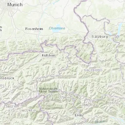 Map showing location of Fieberbrunn (47.476260, 12.543470)