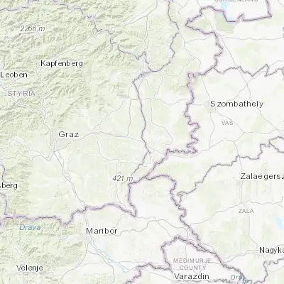 Map showing location of Fürstenfeld (47.050000, 16.083330)