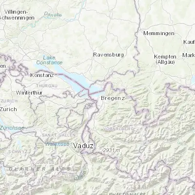 Map showing location of Fußach (47.479330, 9.662780)