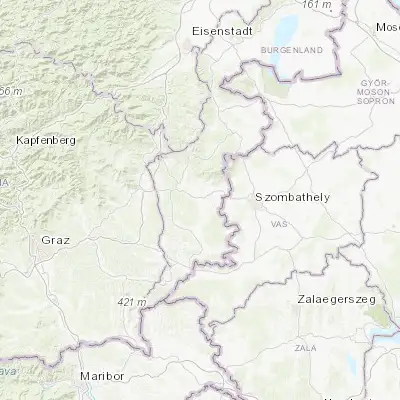 Map showing location of Grosspetersdorf (47.238950, 16.317830)