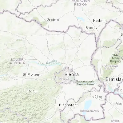 Map showing location of Leobendorf (48.383330, 16.316670)