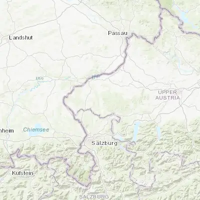 Map showing location of Mattighofen (48.107320, 13.150810)