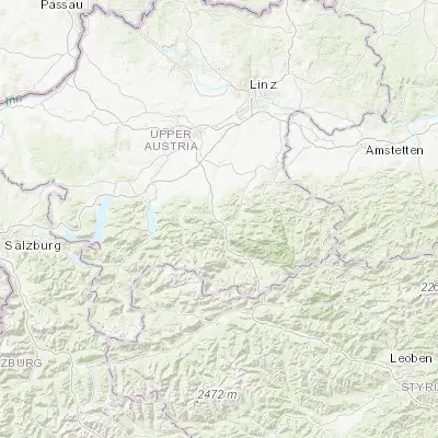 Map showing location of Micheldorf in Oberösterreich (47.877640, 14.133570)