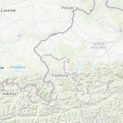 Map showing location of Neumarkt am Wallersee (47.950000, 13.233330)