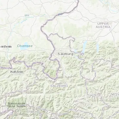 Map showing location of Puch bei Hallein (47.715360, 13.092960)