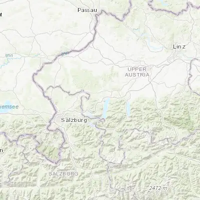Map showing location of Sankt Georgen im Attergau (47.935950, 13.483060)