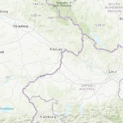 Map showing location of Schärding (48.452940, 13.437220)