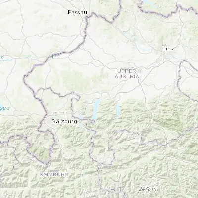 Map showing location of Seewalchen (47.952460, 13.583820)