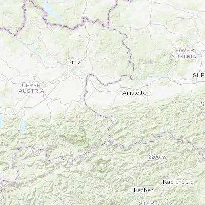 Map showing location of Seitenstetten Markt (48.033330, 14.650000)