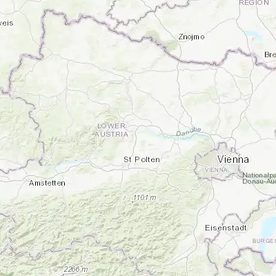 Map showing location of Traismauer (48.350000, 15.733330)