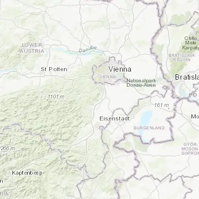 Map showing location of Tribuswinkel (48.006230, 16.270750)