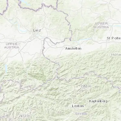 Map showing location of Waidhofen an der Ybbs (47.960040, 14.773610)
